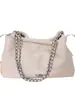 Bolsa de Grande Capacidade para Mulheres 2026 Nova Bolsa Transversal com Corrente Tendência com Toque de Luxo, Bolsa de Ombro Tote de Luxo Discreto