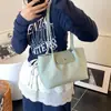 Bolsas de Dragón Simples Transfronterizas Bolsa de Tela Correa Larga al Hombro Puntadas de Aniversario Bolso Tote de Nicho Bolso de Hombro Portátil Versátil