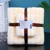 Toalla de baño de dos piezas, traje de polar coral, toalla de regalo al por mayor, suave, absorbente de agua, conjunto para madre y madre, transfronterizo