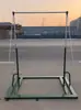 Barra Simple y Barra Doble de Hierro Fundido para Exteriores de Nylon para Parque Comunitario Uso Doméstico Equipo Reforzado para Entrenamiento y Competición