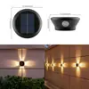 Iluminación Solar para Exteriores, Decoración de Atmósfera para el Hogar, Luces Solares para Jardín, Luces de Pared con Sensor de Movimiento Corporal para Carretera de Villa