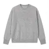 Suéter Feminino de Cashmere com Escovado de Seda Peça Única Sem Costura Gola Redonda Base de Lã Nova Roupa Feminina Malha Top para o Início do Outono