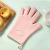 Guantes de Cocina de Silicona Antiescaldantes, Guantes para Horno Microondas Resistentes a Altas Temperaturas, Guantes Especiales de Aislamiento de Silicona para Horno, Guantes para Hornear