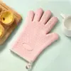 Guantes de Silicona para Cocina Anti-quemaduras, Guantes Resistentes a Altas Temperaturas para Horno de Microondas, Guantes de Silicona Aislantes para Horno, Guantes para Hornear
