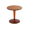 Mesa de Centro Redonda de Acrílico Transparente Minimalista Nórdico, Mesa de Centro Móvel da Moda, Mesa Redonda de Plástico, Popular para Uso Doméstico