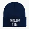 Popular Gorro de Punto Bordado con Letras de Comercio Exterior para Otoño e Invierno, Caliente Gorro de Invierno para Exteriores para Hombres y Mujeres