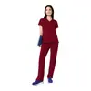 Novos uniformes médicos personalizados do TikTok para homens e mulheres, macacões de manga curta com decote em V, disponíveis em pequenas quantidades para entrega rápida