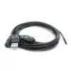 Cable Personalizado de Fábrica Sin Cabeza Uno a Dos USB A Macho a Audio DC Hembra Cable de Datos Cable de Alimentación