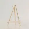 Cavalete de Mesa em Madeira de Pinus Portátil Madeira Sólida Trapezoidal Pequeno Cavalete Tripé para Desenho Infantil Suporte para Celular Preguiçoso Venda por Atacado