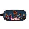 Estuche de Lápices de Doble Capa Roblox Caja de Lápices del Mundo Virtual para Estudiantes de Primaria y Secundaria Estuche Infantil Caja de Papelería Caja de Almacenamiento En Stock