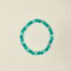 Pulseira Elástica Transfronteiriça Mais Vendida da Amazon Moda Pequena Fresca Simples Contas Acrílicas Pulseira Mulheres Atacado