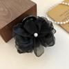 Verano Nuevo Estilo Flor Begonia Floreciendo Mediano Agarre Malla Accesorios para el Cabello Combinación Total Elegante Sencillo Perla Dulce Flor Pinza para el Cabello
