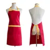 Delantal para Trabajar, Sin Mangas, Ajustable, Color Sólido, Anti-Manchas, Impermeable al Aceite, Delantal de Cocina de Trabajo para Mujeres, Alto Valor Estético