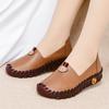 Zapatos de madre de suela blanda transfronterizos primavera y verano 2022 nuevos zapatos de una sola capa zapatos casuales para mujer pies no cansados tendón plano zapatos planos para mujer