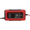 Cargador de Batería de Coche 12V6A Cargador Reparador de Batería de Plomo-Ácido para Motocicleta Regulaciones Europeas, Americanas, Británicas y Australianas