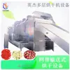 Secador de Ervas Medicinais Chinesas Tipo Esteira de Malha, Linha de Secagem de Frutas e Vegetais, Grande Máquina de Secagem de Cenoura em Aço Inoxidável