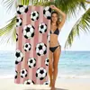 Toalla de Playa Rayada Jit para Dropshipping Transfronterizo en Amazon Temu, Toalla de Baño de Playa de Microfibra Estampada Digitalmente