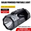 Linterna Solar Transfronteriza con Luz Fuerte, Recargable, Ultra Brillante, Batería de Larga Duración, Nuevo Modelo 2026, Linterna de Búsqueda Portátil para el Hogar
