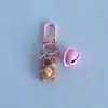 Chaveiro Capivara Celebridade da Internet Transfronteiriça Corrente de Pingente de Mochila de Estudante Desenho Animado Capivara Fofa Resina Pequeno Acessório