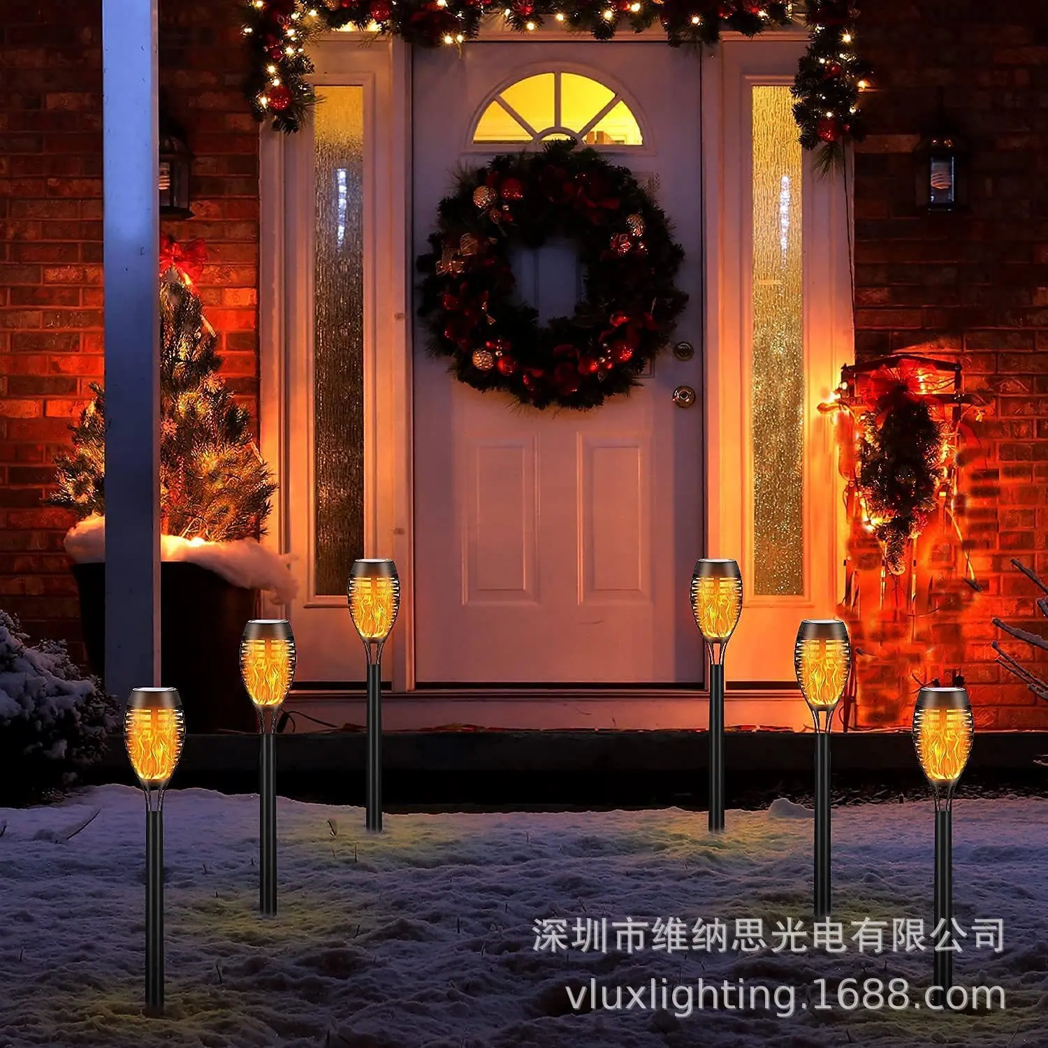 12led  14LED 火把灯