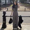 2026 Otoño Temprano Nuevo Estilo Coreano Commute Casual Adaptable a Doble Escena Tela Fluida Cintura Alta Plisado Versátil Pantalones de Traje