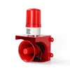 Alarma Sonora y Lumínica Industrial, Luz Estroboscópica Impermeable de Alto Brillo, Luz de Advertencia de Control Remoto Inalámbrico 220V, Alarma Integrada de Sonido y Luz