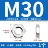 Acero Inoxidable 304 Din439 Rosca Fina Tuerca Hexagonal Gb6173 Tuerca Fina Delgada Tuerca Tapa M6M8M10M12M16