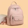 Cross2026 Outono Novo Mochila Feminina Alta Aparência Casual Versátil Estilo Coreano Estudante do Ensino Médio Grande Capacidade Mochila Dupla
