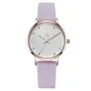 Shengke shengke Moda Estudiante Correa Simple Casual Agua Oro Rosa Reloj de Cuarzo para Mujer