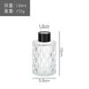 Suministro en Stock de Botellas de Aromaterapia Romanas, Botellas Vacías, Botellas Sencillas de Vidrio para Aromaterapia, Botellas Difusoras de Flor Seca de Ratán