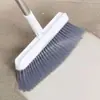 Juego de Escoba Giratoria Recogedor Lana Suave Escoba de Barrido Único Combinación Escoba Perezosa para el Hogar Limpiador de Inodoro
