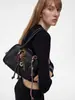 Bolsa de mano simple de gamuza con textura esmerilada para bolos, nueva de principios de primavera, bolso Boston retro para ir al trabajo
