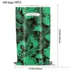 Bolsas de regalo para fiestas de huellas de perro de venta caliente transfronterizas, bolsas de regalo de recuerdo de dibujos animados de fútbol, bolsas de plástico para dulces, suministros de decoración de cumpleaños