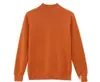 Atacado transfronteiriço de novos suéteres de malha femininos de outono e inverno com gola alta meia, blusas tipo pulôver plus size, item popular de exportação