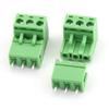 Terminal enchufable macho a hembra para PCB conector enchufable paso 2EDG5.08MM apertura pin recto