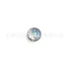 Clavo de Lengua de Aleación de Titanio F136 Clavo de Oreja Ojo de Gato con Goteo de Aceite de Colores Clavo de Labio Piercing Corporal de Titanio G23 Joyería Cabeza de Repuesto