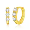 Pendientes de lujo ligeros de plata esterlina S925 para mujer, estilo Ins, estilo europeo y americano, con clip simple, hueso de oreja de alta calidad sin orificios.