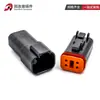 Dt04-4P-E004 Conector Automotivo Conector à Prova d'Água Chicote Elétrico Plug Preto de 4 Furos
