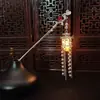 Nuevo estilo antiguo chino Pabellón Flor de ciruelo palillos mujer retro Hanfu pasador de paso y movimiento cheongsam accesorios combinables al por mayor