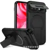 Adequado para Google Pixel 11Pro Capa de Celular Protetora com Janela Deslizante 9/10A Suporte Magnético Capa Protetora Anti-Queda