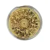 Monedas Conmemorativas de las Doce Constelaciones Europeas y Americanas Monedas Antiguas Chapadas en Oro 12 Constelaciones Tarot Sol de los Deseos Medallón Conmemorativo Moneda Extranjera