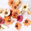 Cabezas de Flores de Margarita Simuladas, Flores Falsas de Seda, Accesorios de Flores Artificiales para Bricolaje, Decoración de Escena de Boda, Arreglo Floral de Fondo