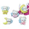 Asas de lua estrela brilhante urso resina acessórios caixa de armazenamento chaveiro copo de água sapatos grampo de cabelo acessórios produtos semi-acabados