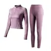Roupa de Yoga Ajustada de Secagem Rápida Corrida Fitness Meio Zíper Feminina Outono/Inverno Novo Top Esportivo Transfronteiriço Europeu e Americano