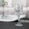 Copa de champán de cristal de alta belleza y valor, portavasos de pie alto, copa de vino blanco, vino espumoso, vino tinto para el hogar, copa de jugo