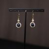Bolsa de la Suerte de Aretes Florales de Estilo Chino Nuevo, Nuevos Aretes de Gancho Populares, Aretes Niche de Alta Gama, Aretes Únicos, Joyería de Estilo Chino
