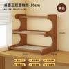 Portavasos de escritorio de madera maciza, nuevo estante antiguo de estilo chino, mesa de té, estante de almacenamiento, juego de té de varias capas, estante para tetera de arena púrpura