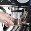 Marca de elefante marrom Pó de café Copo pesando Copo de feijão Removedor de pó de feijão Moedor de feijão 58mm Copo de queda de pó de feijão Copo de fragrância anti-pó voando Empilhável