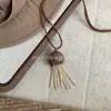 "Fondo Profundo" Medusa Perla Cadena Larga con Cordón Sweater Cadena Collar de Diseño de Lujo Ligero Accesorios