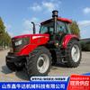 Durável Grande Quatro Rodas Rotocultivador Profundo Guofeng Vermelho Oriental Seis Cilindros 160 Cavalos Arado de Aração Trator de Solo Rotocultivador